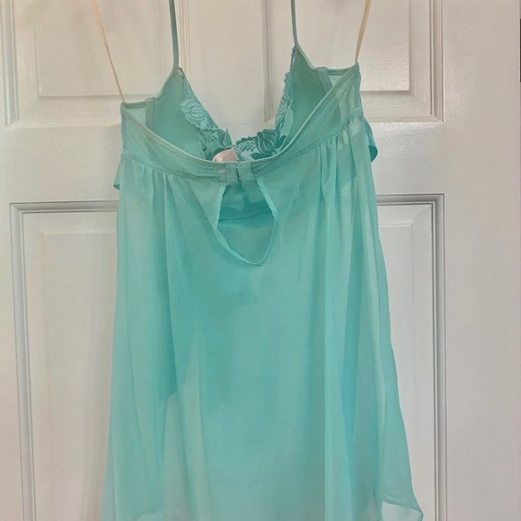 🩷NEW VICTORIA’S SECRET 🩵TIFFANY BLUE🩵babydoll. - Picture 3 of 6